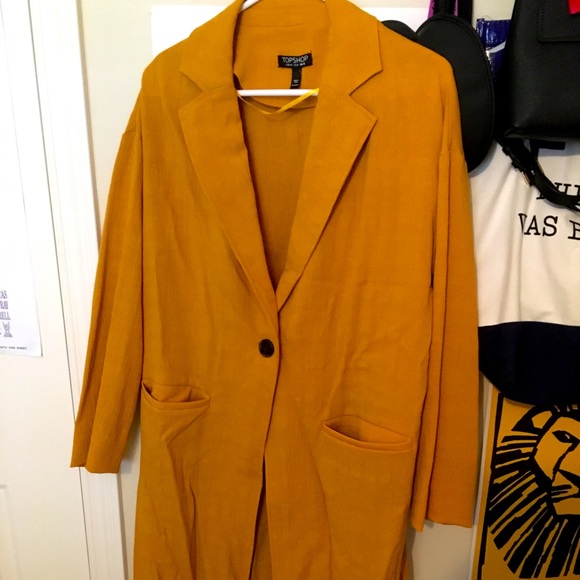 Yellow Duster Coat (Never worn!) - Picture 2 of 2